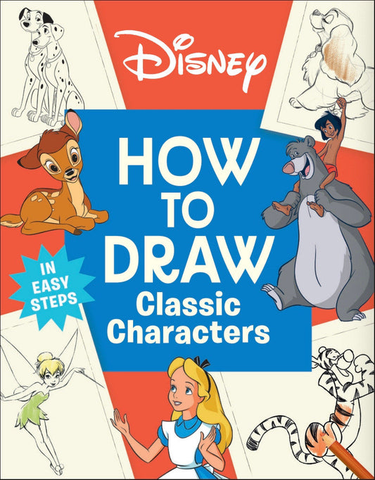 Disney How To Draw Classic Characters Tp (01/27/2026) Dk - Golden Apple Comics