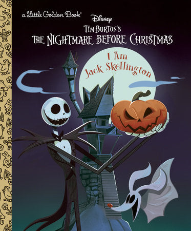 I am Jack Skellington Nightmare Before Christmas (07/02/2024) Little Golden Books