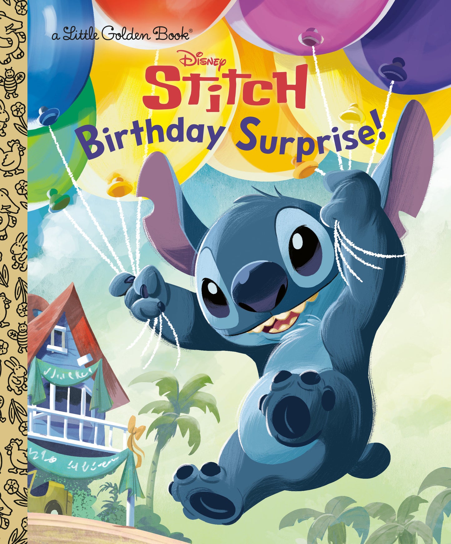 Birthday Surprise Stitch Little Golden Book Hc (06/18/2025) Golden Books