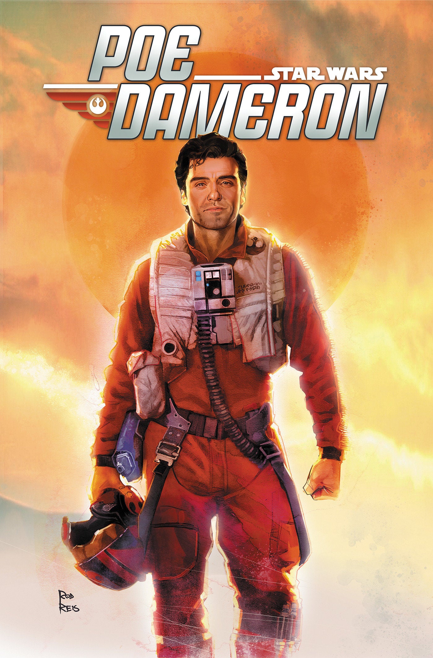 Star Wars: Poe Dameron Omnibus Rod Reis Cover [Dm Only] Hc (09/08/2026) Marvel - Golden Apple Comics