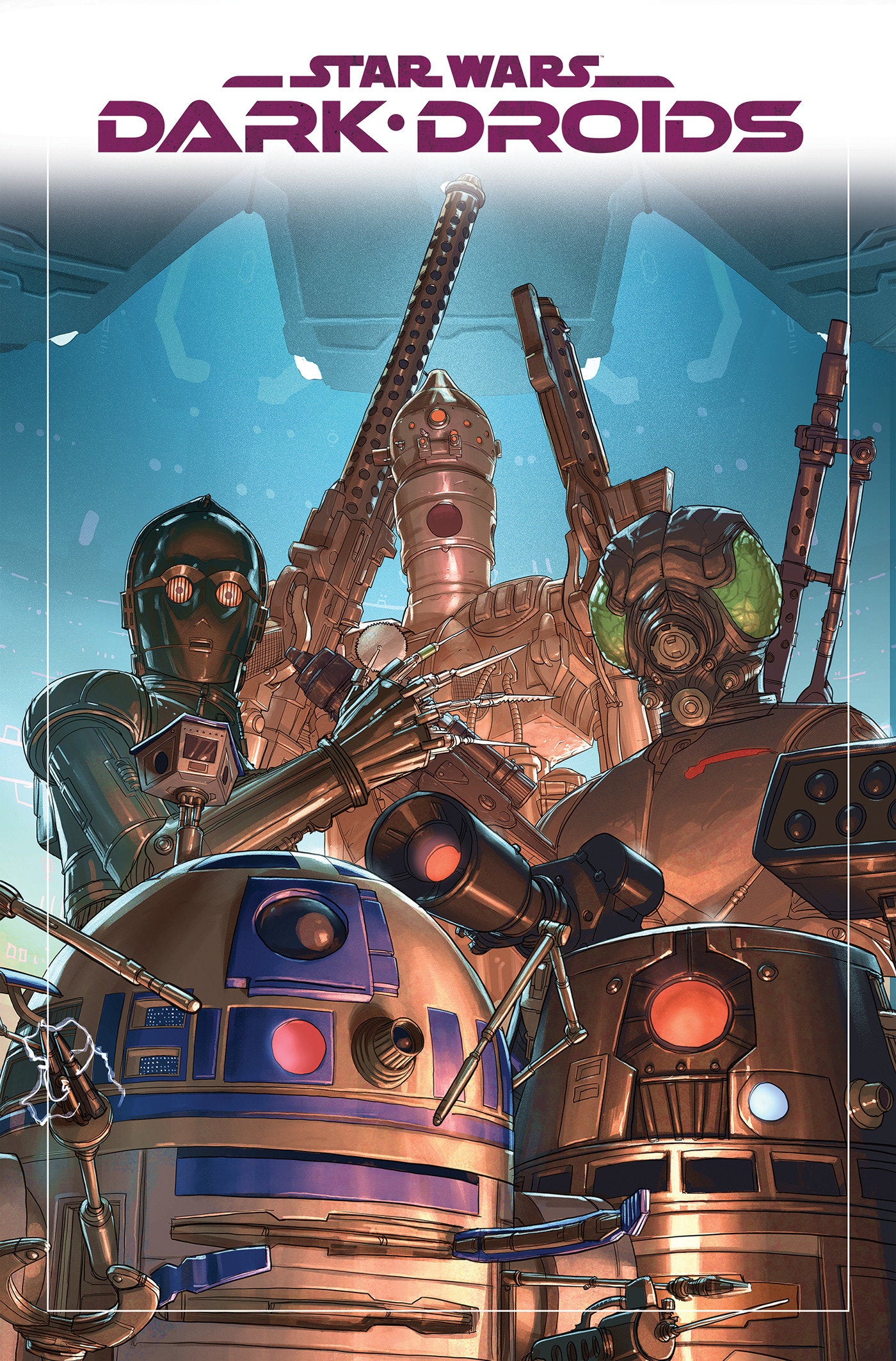 Star Wars: Dark Droids Omnibus Pete Woods Cover [Dm Only] Hc (08/18/2026) Marvel - Golden Apple Comics