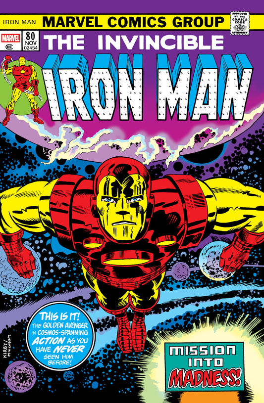 The Invincible Iron Man Omnibus Vol. 4 Jack Kirby Cover [Dm Only] Hc (05/26/2026) Marvel