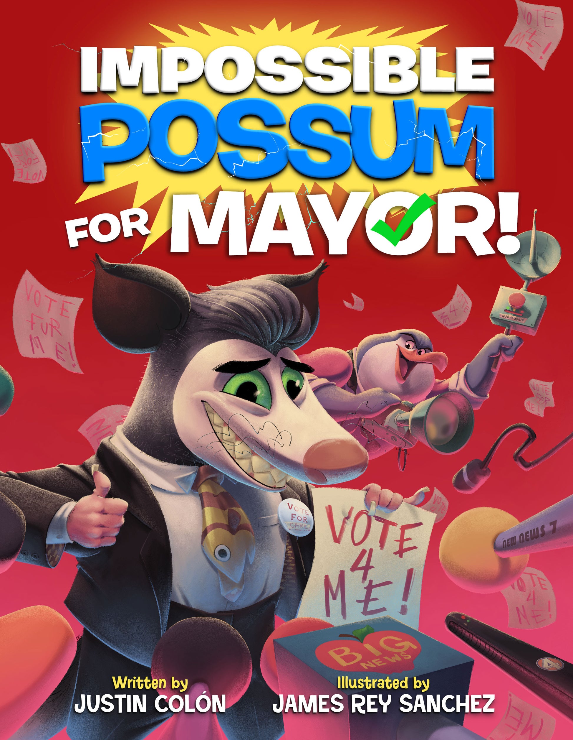 Impossible Possum For Mayor! Hc (11/18/2025) Disney Publishing Group - Golden Apple Comics