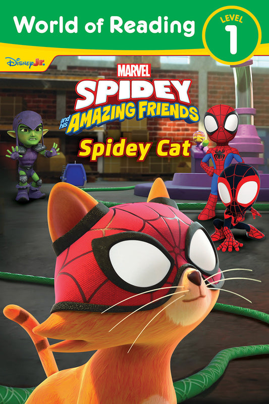 World Of Reading Spidey And His Amazing Friends Spidey Cat Tp (11/04/2025) Disney Rhcb - Golden Apple Comics