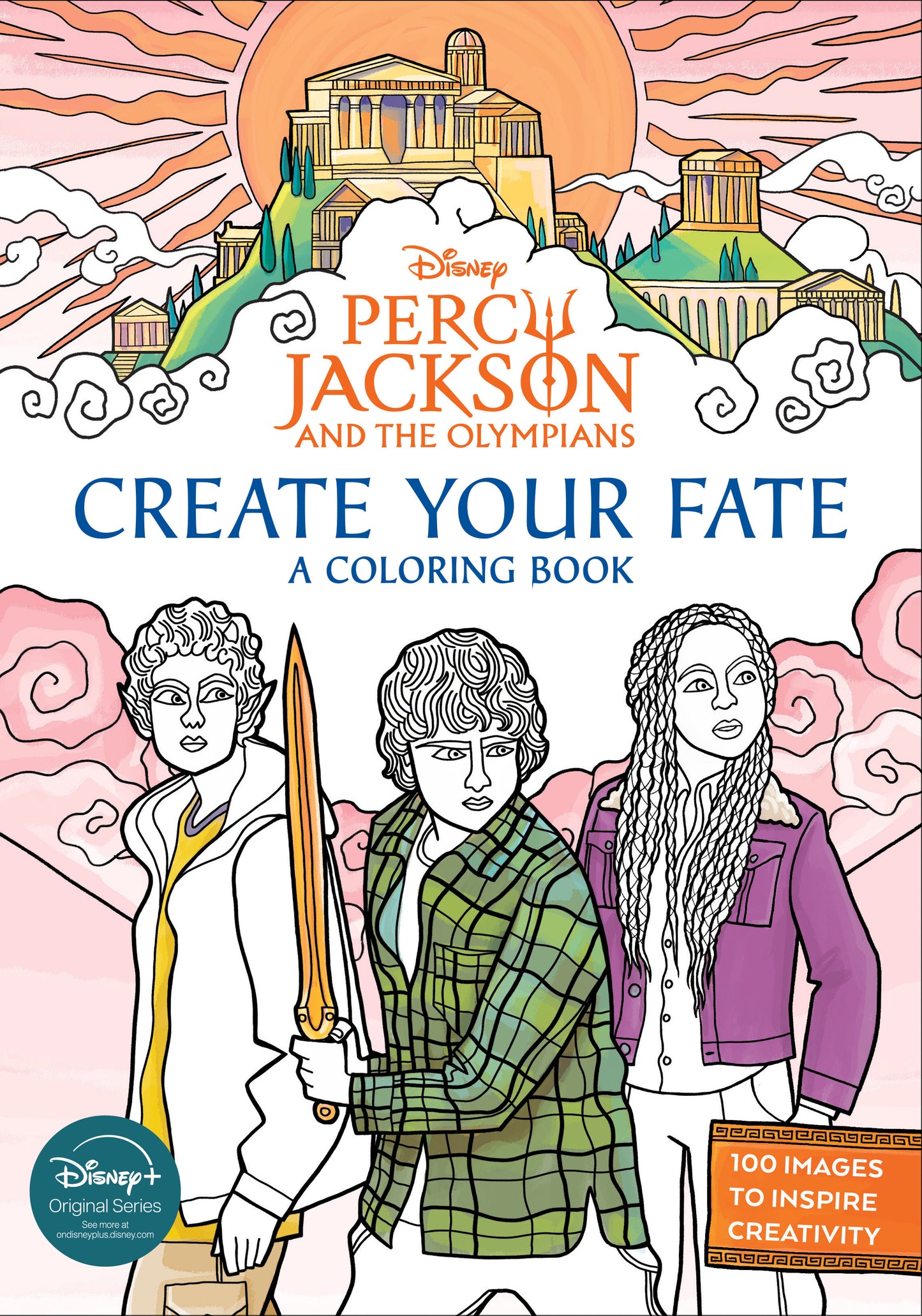 Percy Jackson And The Olympians Create Your Fate A Coloring Book Tp (11/11/2025) Disney Publishing Group - Golden Apple Comics