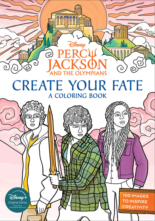 Percy Jackson And The Olympians Create Your Fate A Coloring Book Tp (11/11/2025) Disney Publishing Group - Golden Apple Comics