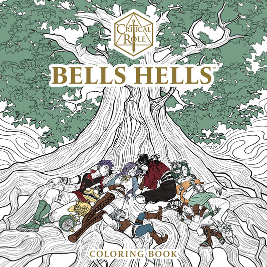 Critical Role Bells Hells Coloring Book  (08/26/2025) Dark Horse