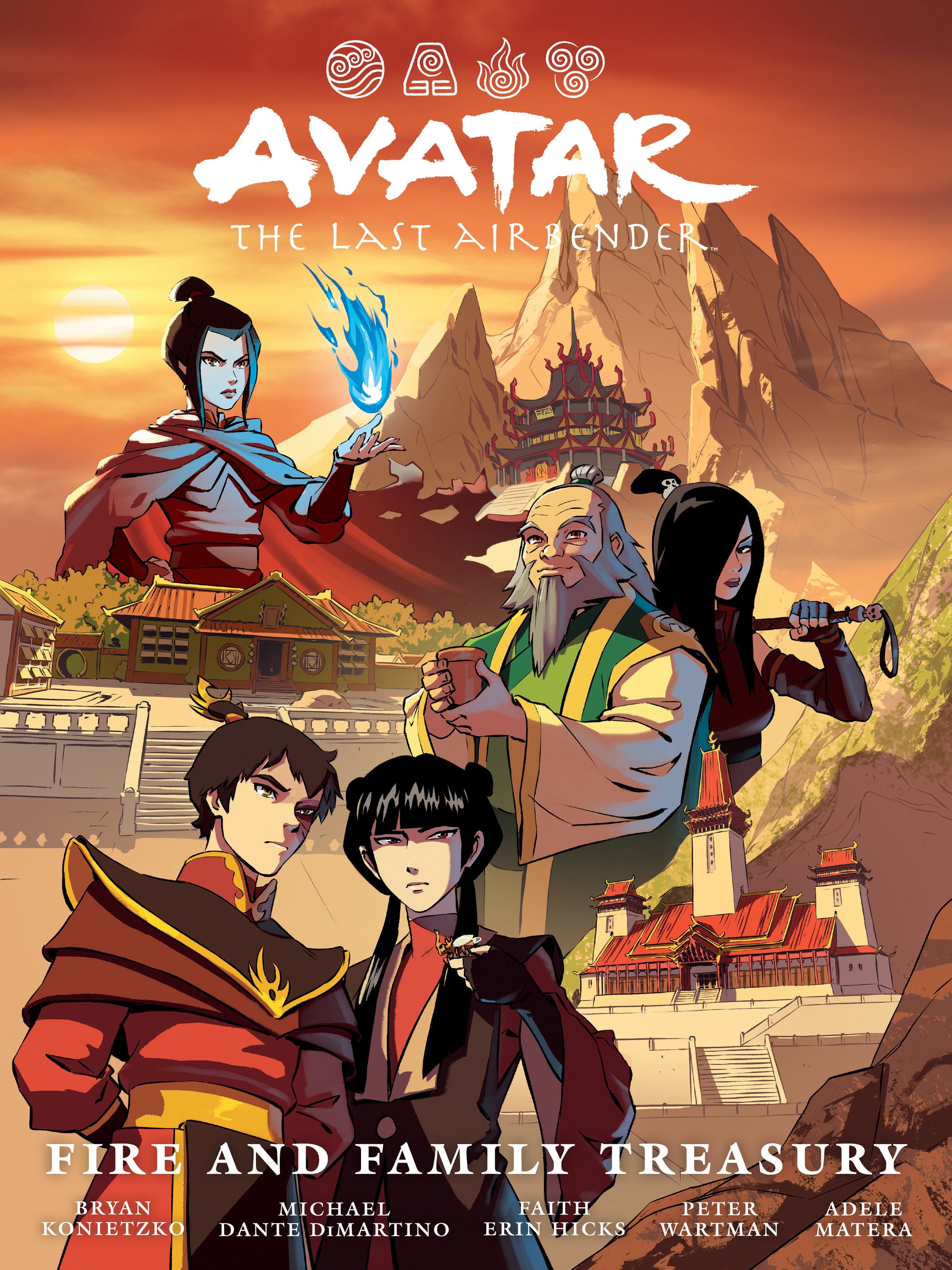 Avatar: The Last Airbender--Fire And Family Treasury Library Edition Hc (06/09/2026) Dark Horse Comics - Golden Apple Comics