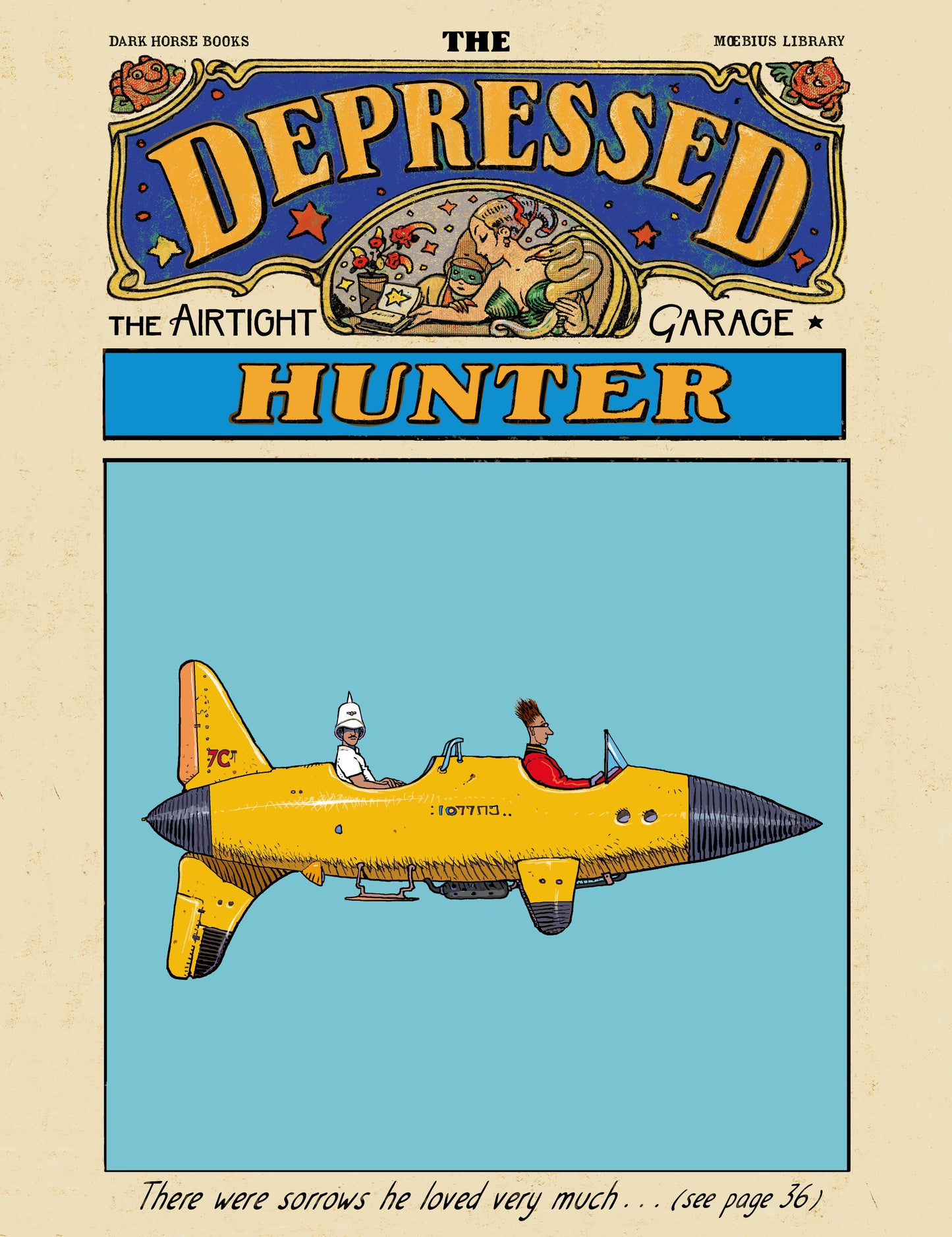 Moebius Library: The Depressed Hunter Hc (06/09/2026) Dark Horse Comics - Golden Apple Comics