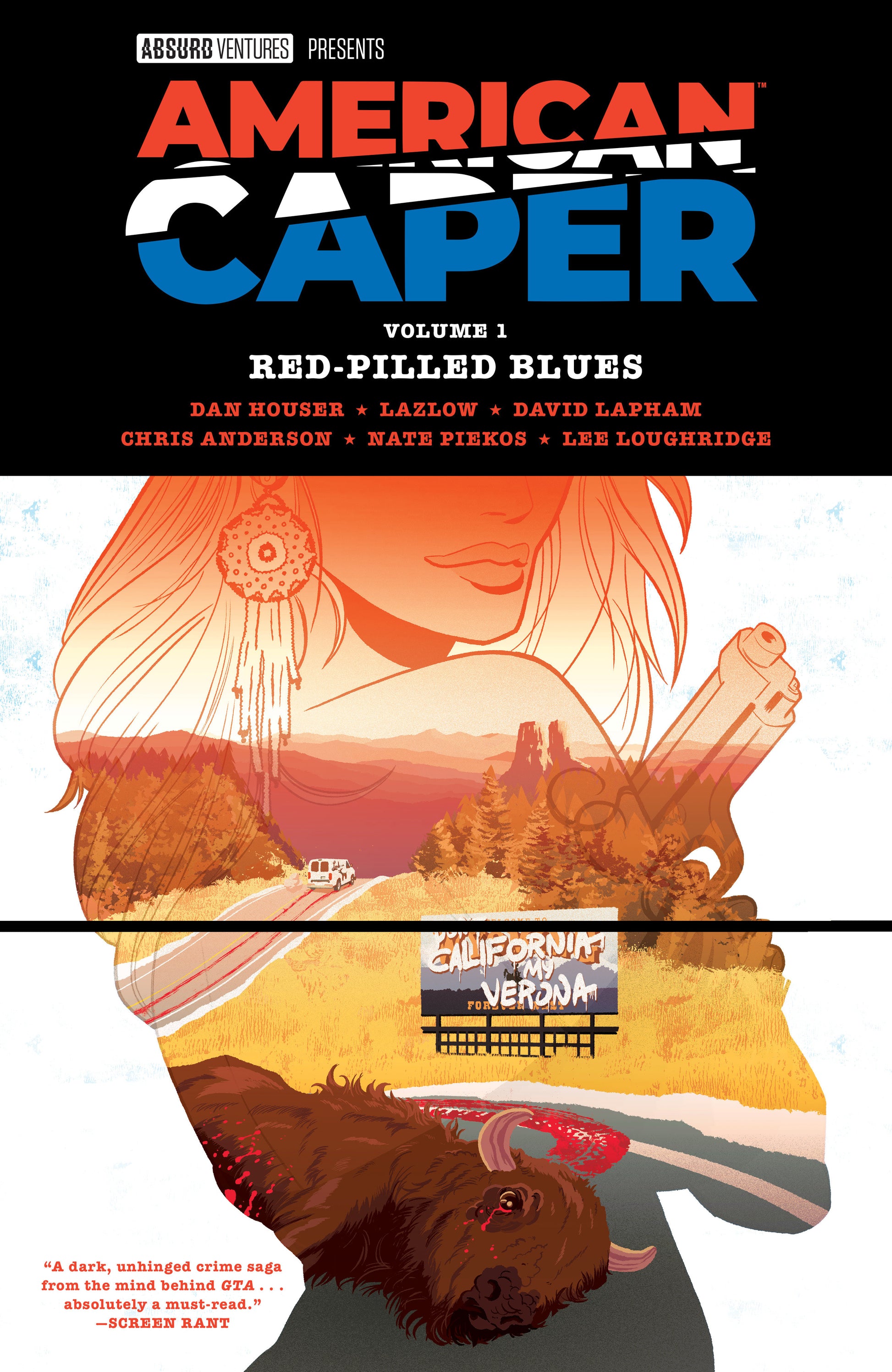 American Caper Volume 1: Red-Pilled Blues Tp (06/30/2026) Dark Horse Comics - Golden Apple Comics