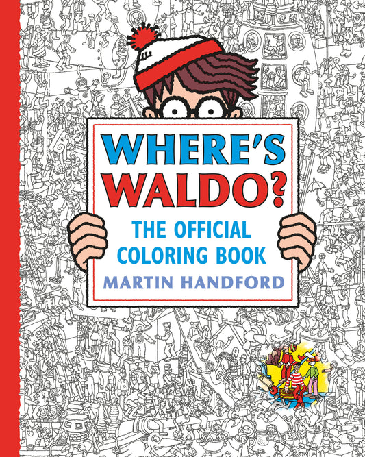 Where'S Waldo? The Official Coloring Book Tp (11/11/2025) Candlewick Press - Golden Apple Comics