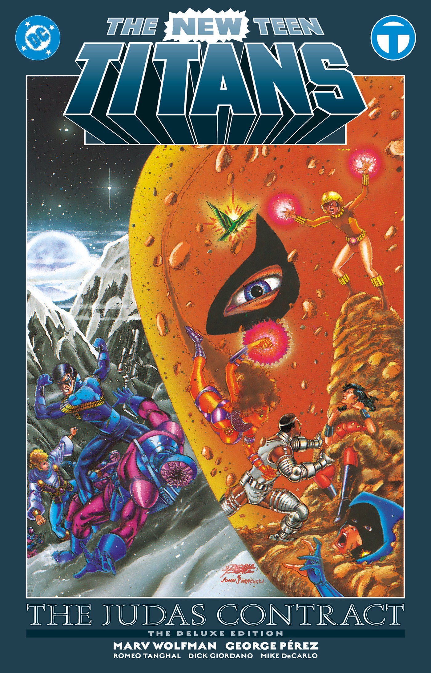 The New Teen Titans The Judas Contract Deluxe Edition Hc (11/18/2025) Dc Comics