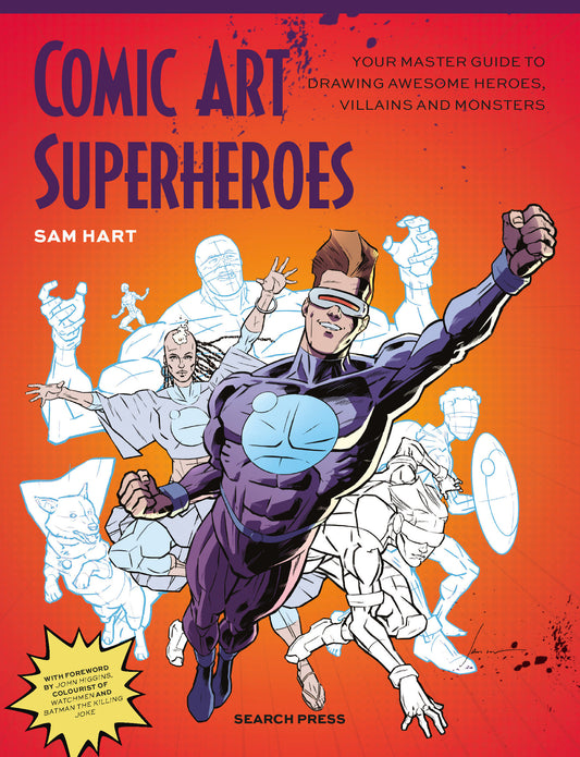 Comic Art Superheroes Tp (11/25/2025) Search Press