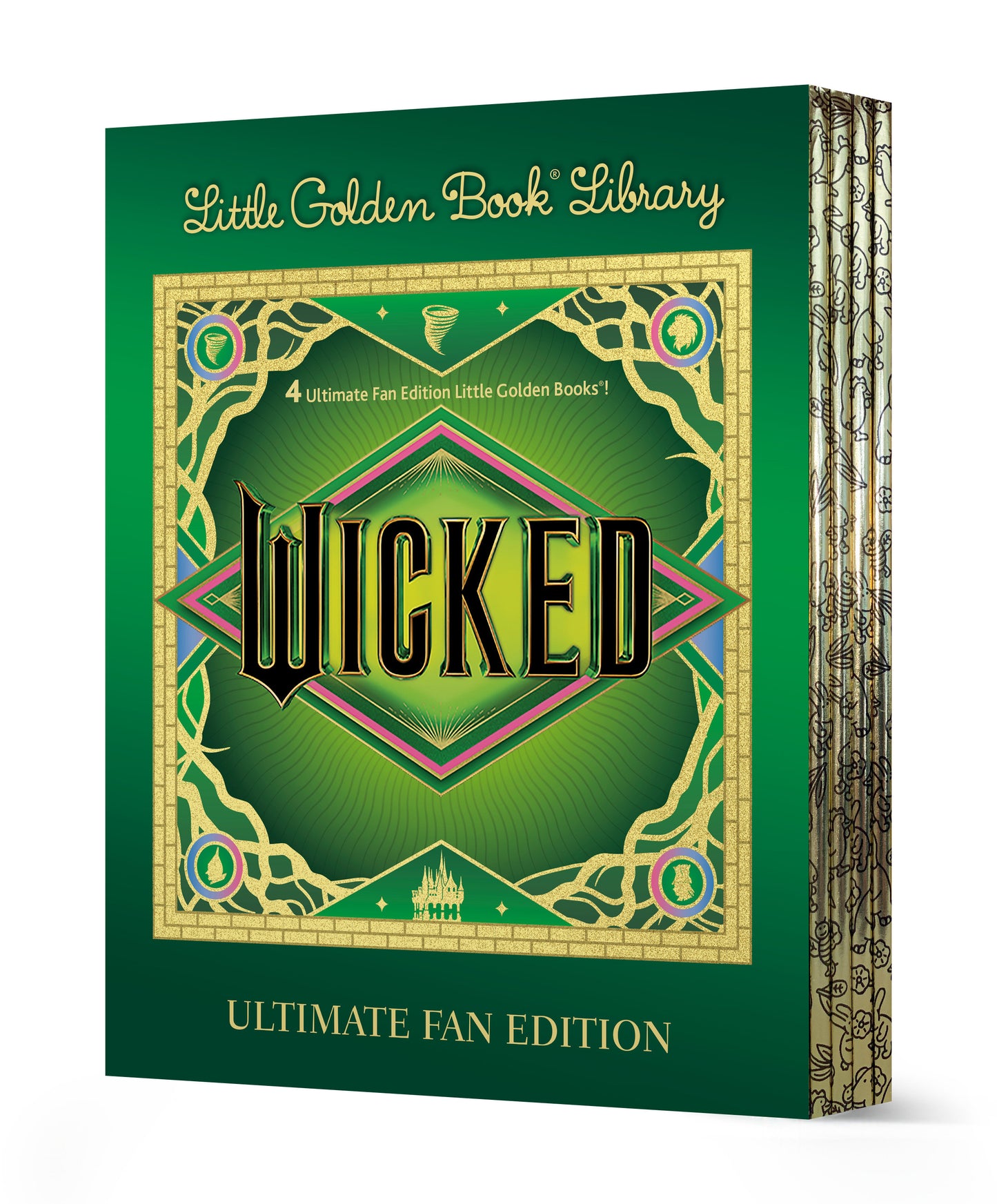 Wicked Little Golden Book Boxed Set Ultimate Fan Edition (Universal Pictures Wicked) Hc (11/04/2025) Random House Children'S Books
