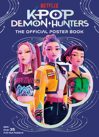KPop Demon Hunters Official Poster Book GN Netflix Movie (12/30/2025) Random House