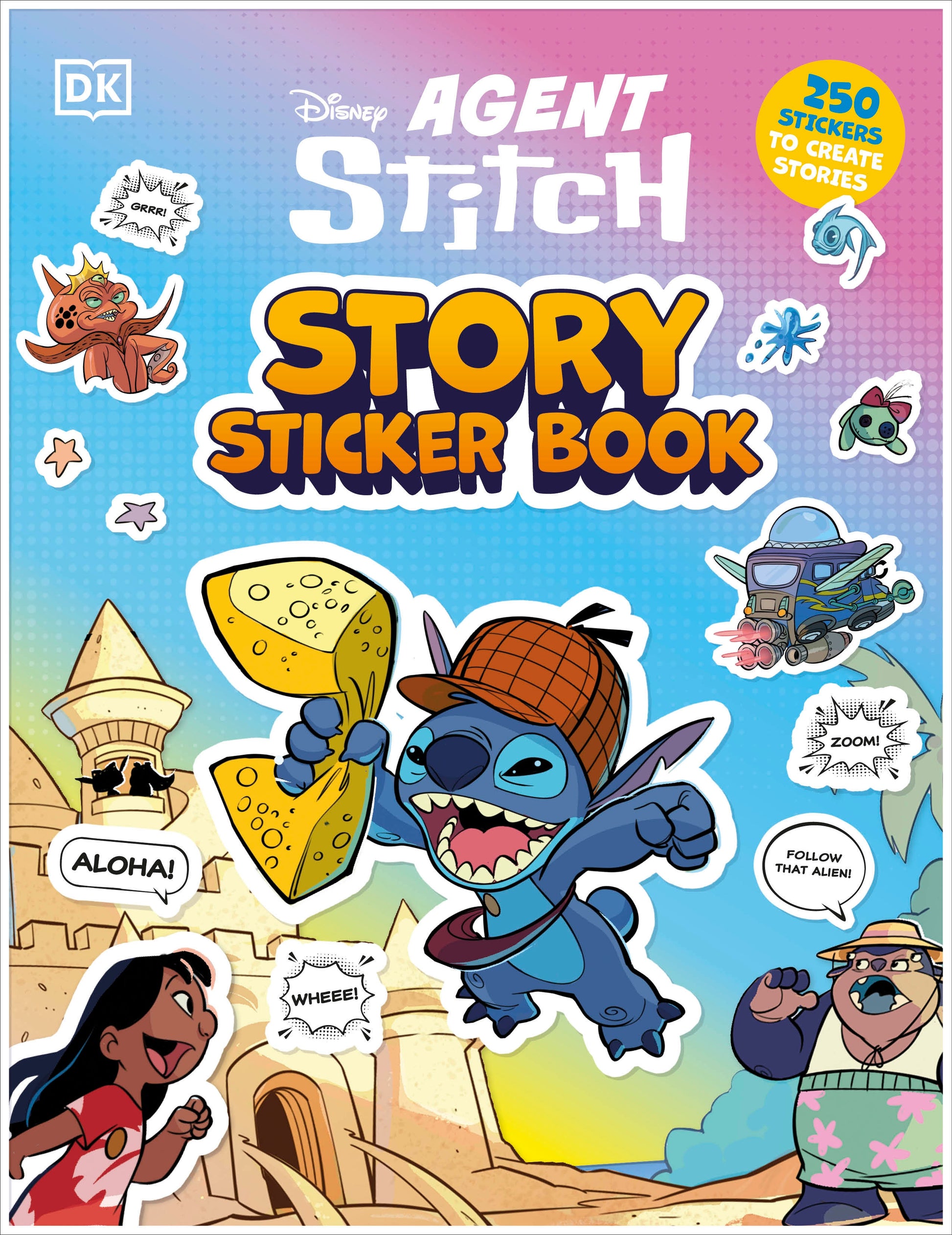 Disney Stitch Story Sticker Book Tp (04/28/2026) Dk - Golden Apple Comics