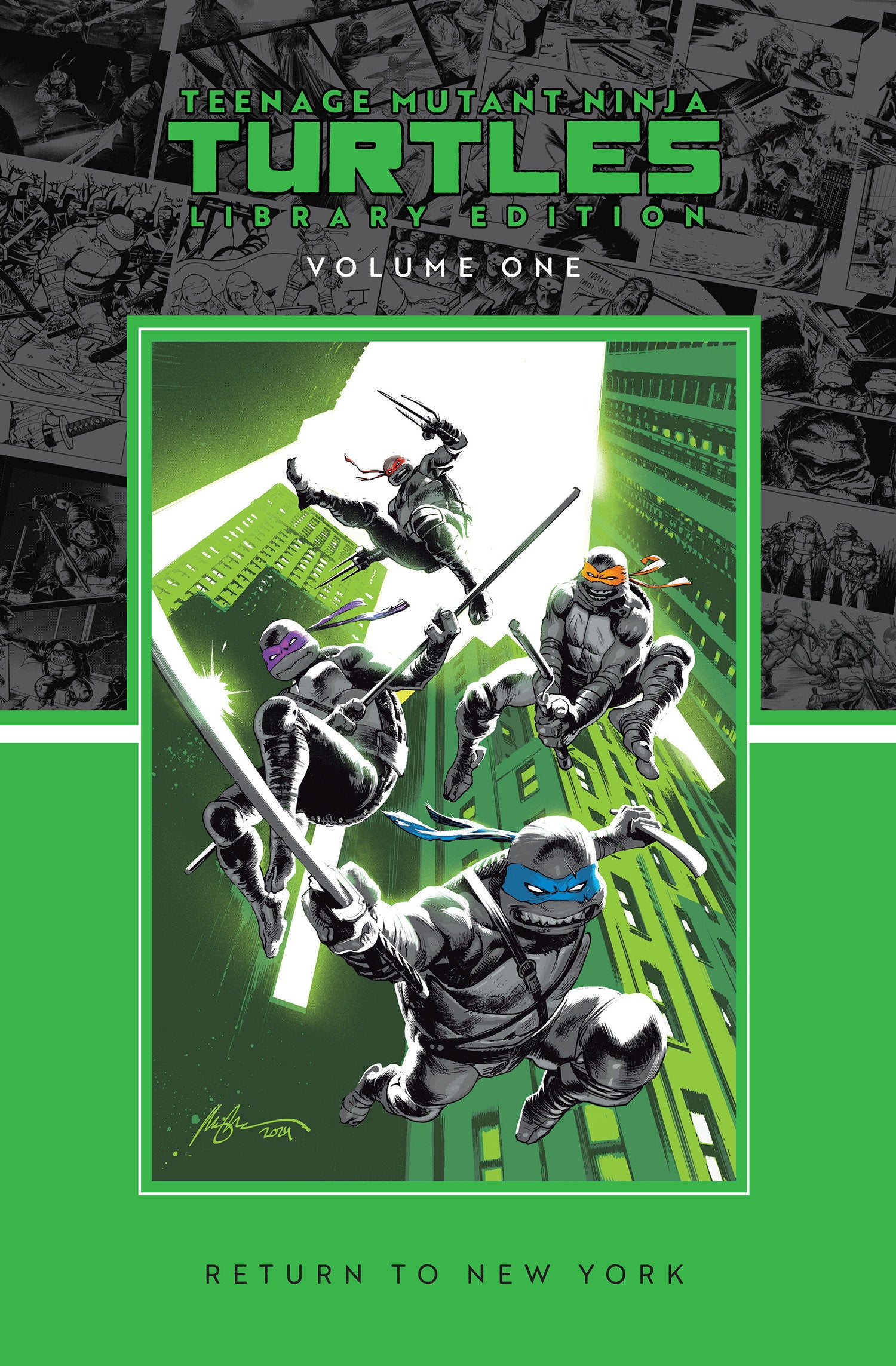 Teenage Mutant Ninja Turtles Vol. 1 Return To New York Library Edition Hc (06/24/2025) Idw - Golden Apple Comics