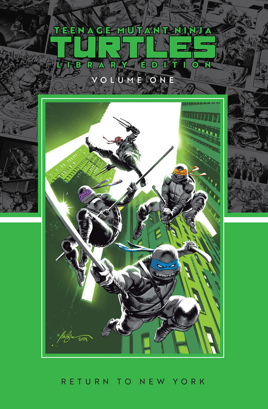 Teenage Mutant Ninja Turtles Vol. 1 Return To New York Library Edition Hc (06/24/2025) Idw