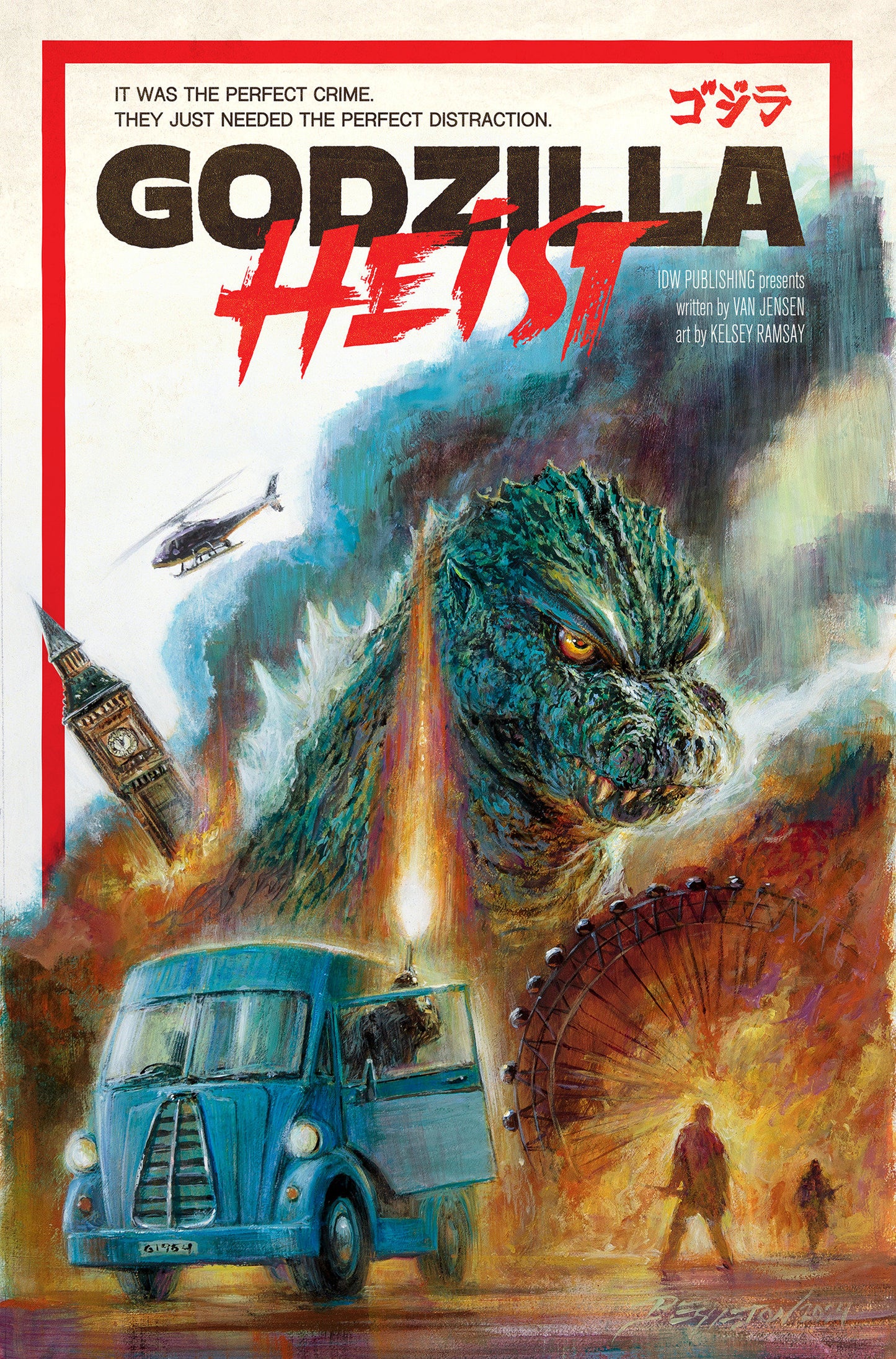 Godzilla: Heist Tp (01/13/2026) Idw Publishing
