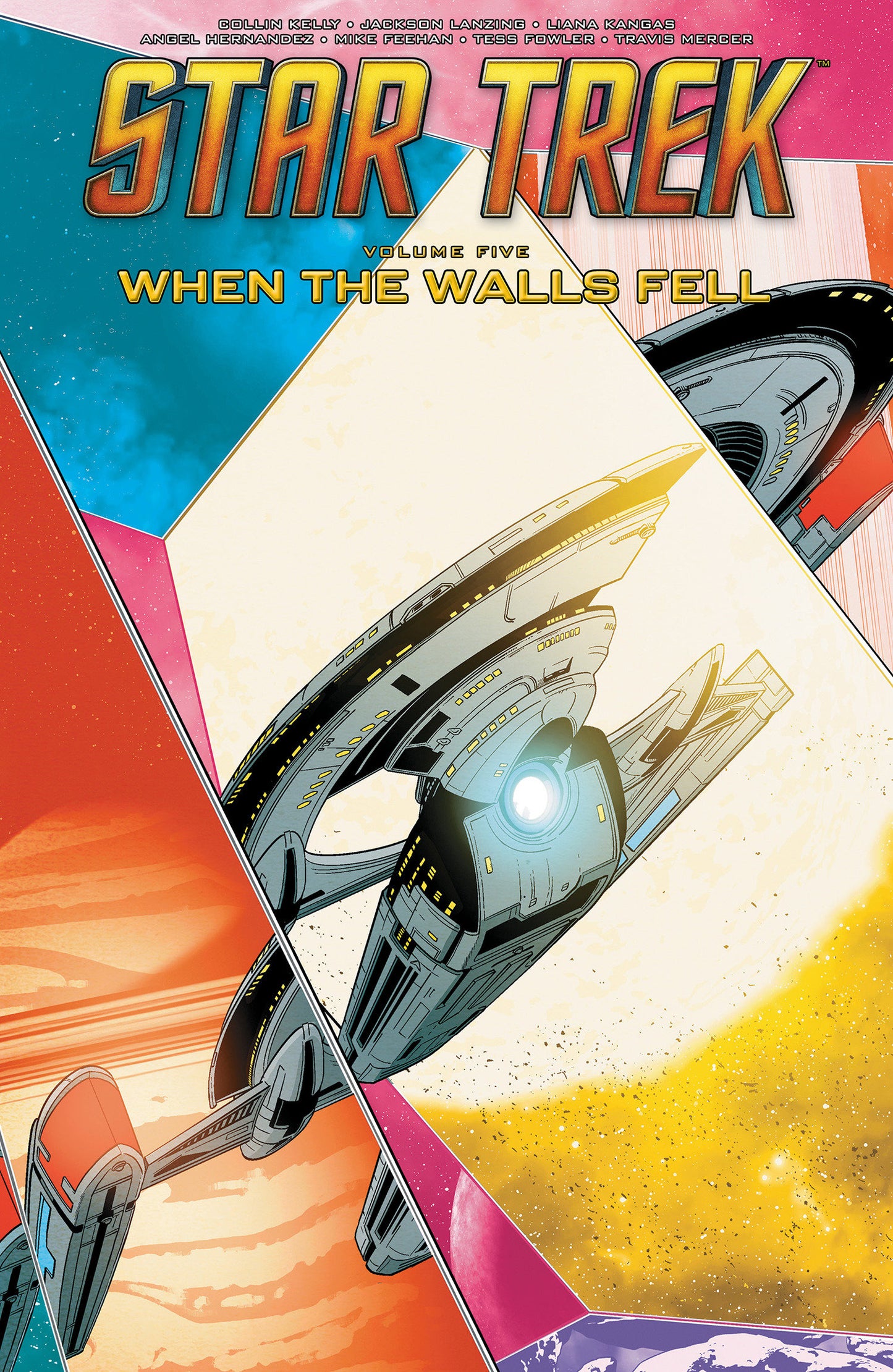 Star Trek Vol 5 When The Walls Fell Tp (09/30/2025) Idw Publishing - Golden Apple Comics