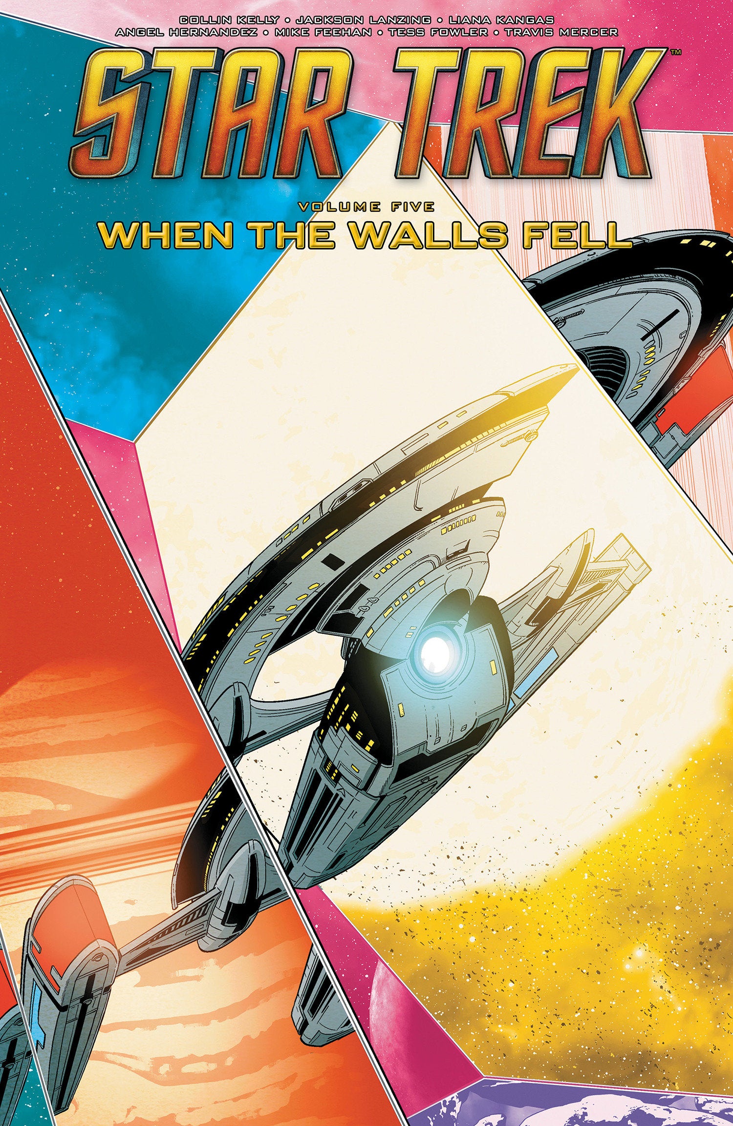 Star Trek Vol 5 When The Walls Fell Tp (09/30/2025) Idw Publishing - Golden Apple Comics