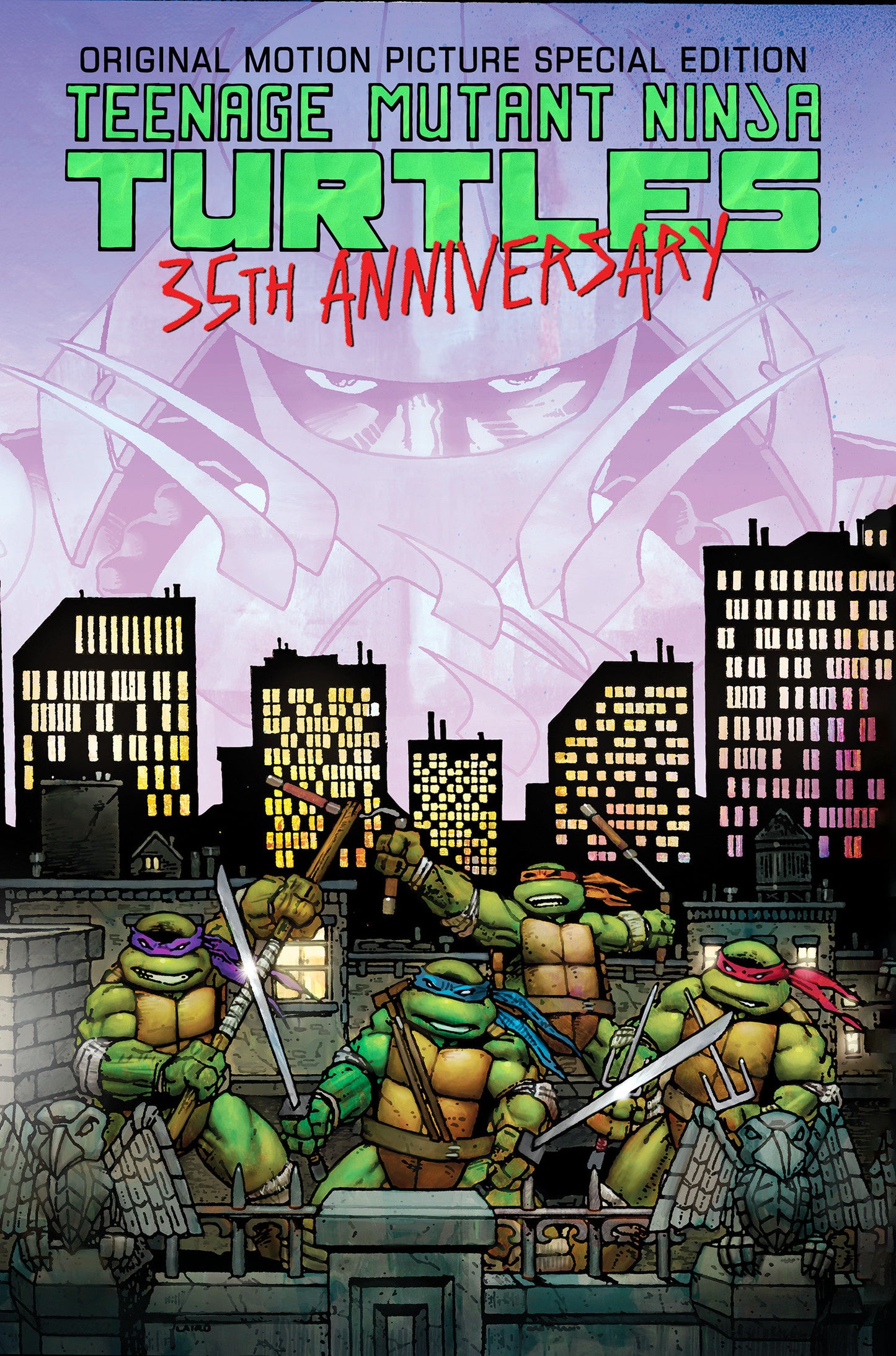 Teenage Mutant Ninja Turtles Original Motion Picture Special Edition 35Th Anniversary Tp (12/02/2025) Idw Publishing