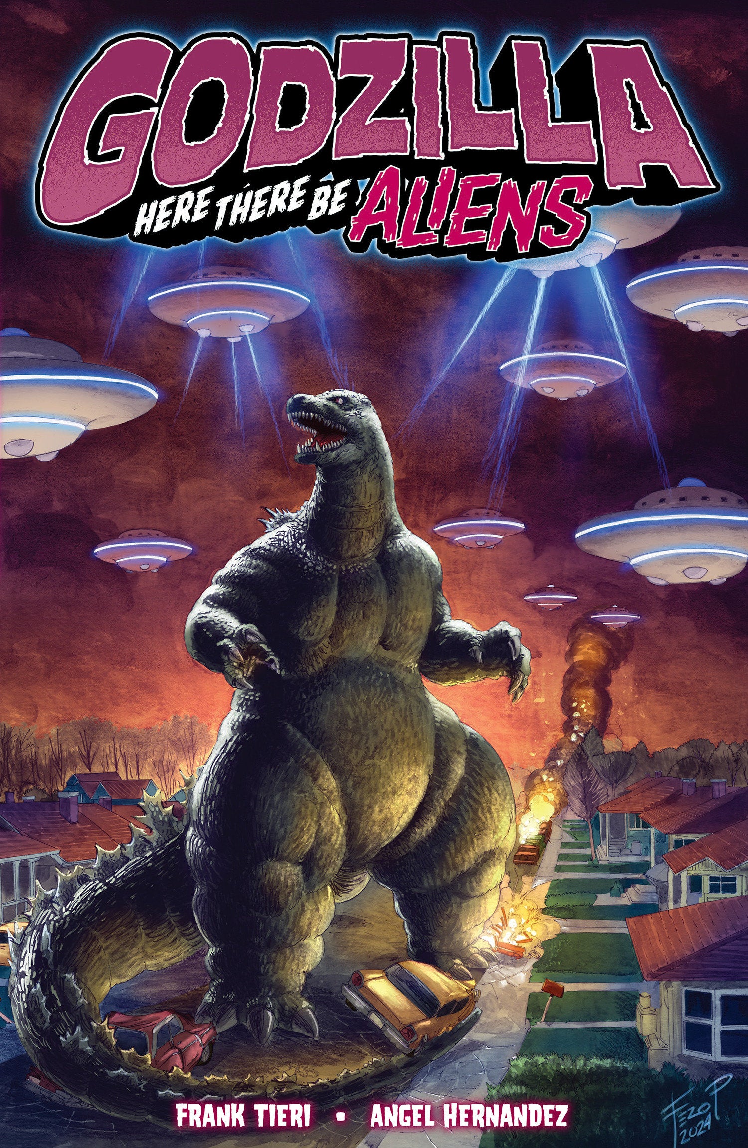 Godzilla: Here There Be Aliens Tp (04/21/2026) Idw Publishing - Golden Apple Comics