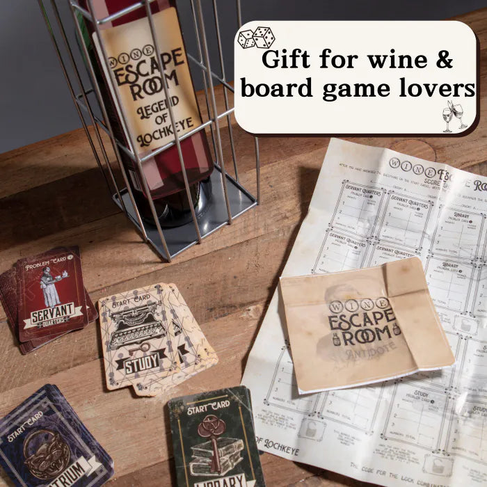 Wine Escape Room - Legend of Lochkeye - Golden Apple Comics