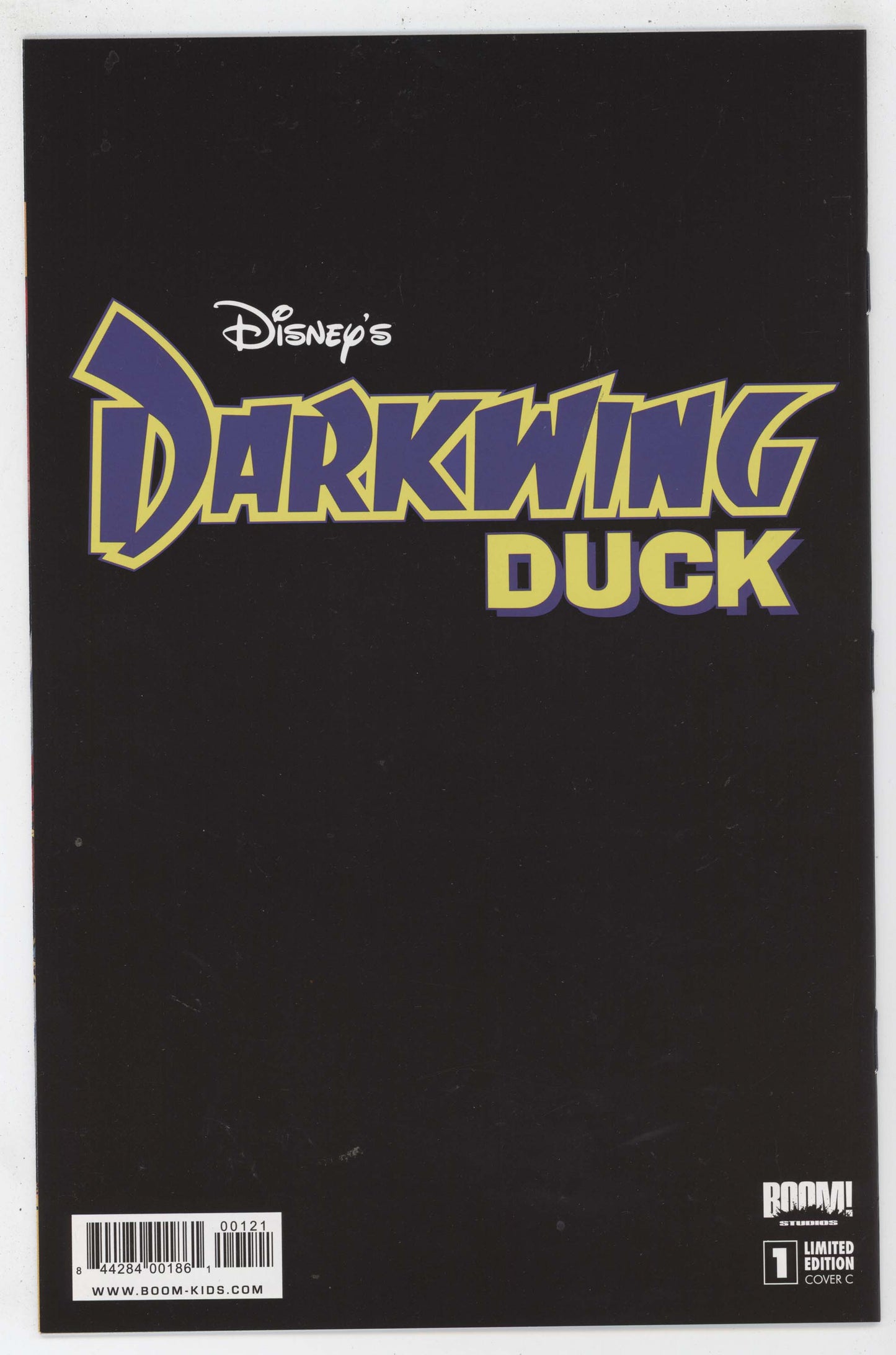 Darkwing Duck 1 C Boom 2010 NM Jake Myler Limited Variant