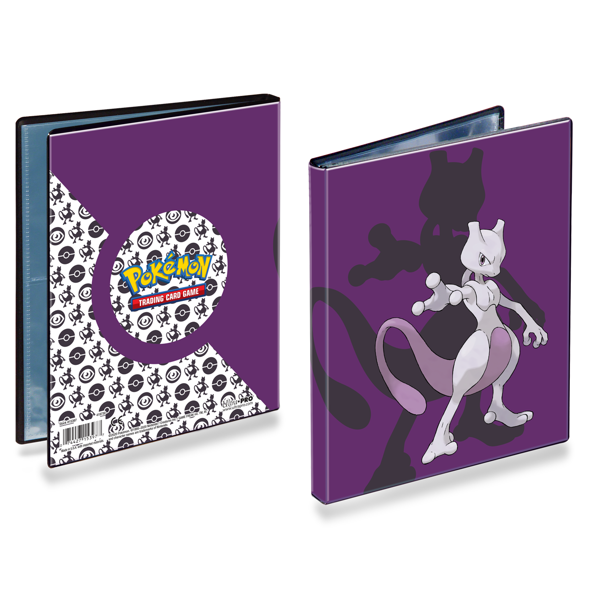 Ultra PRO: 4-Pocket Portfolio - Pokemon (Mewtwo)