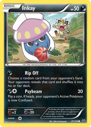 Inkay 041/108 - XY  Roaring Skies