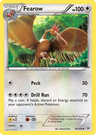 Fearow 066/108 - XY  Roaring Skies
