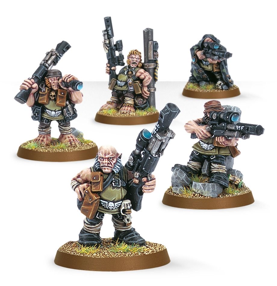 Warhammer 40K: Astra Militarum - Ratling Snipers