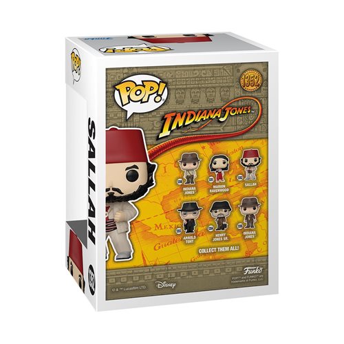 Funko Pop! - Indiana Jones Bobble Head - Choose your Favorite