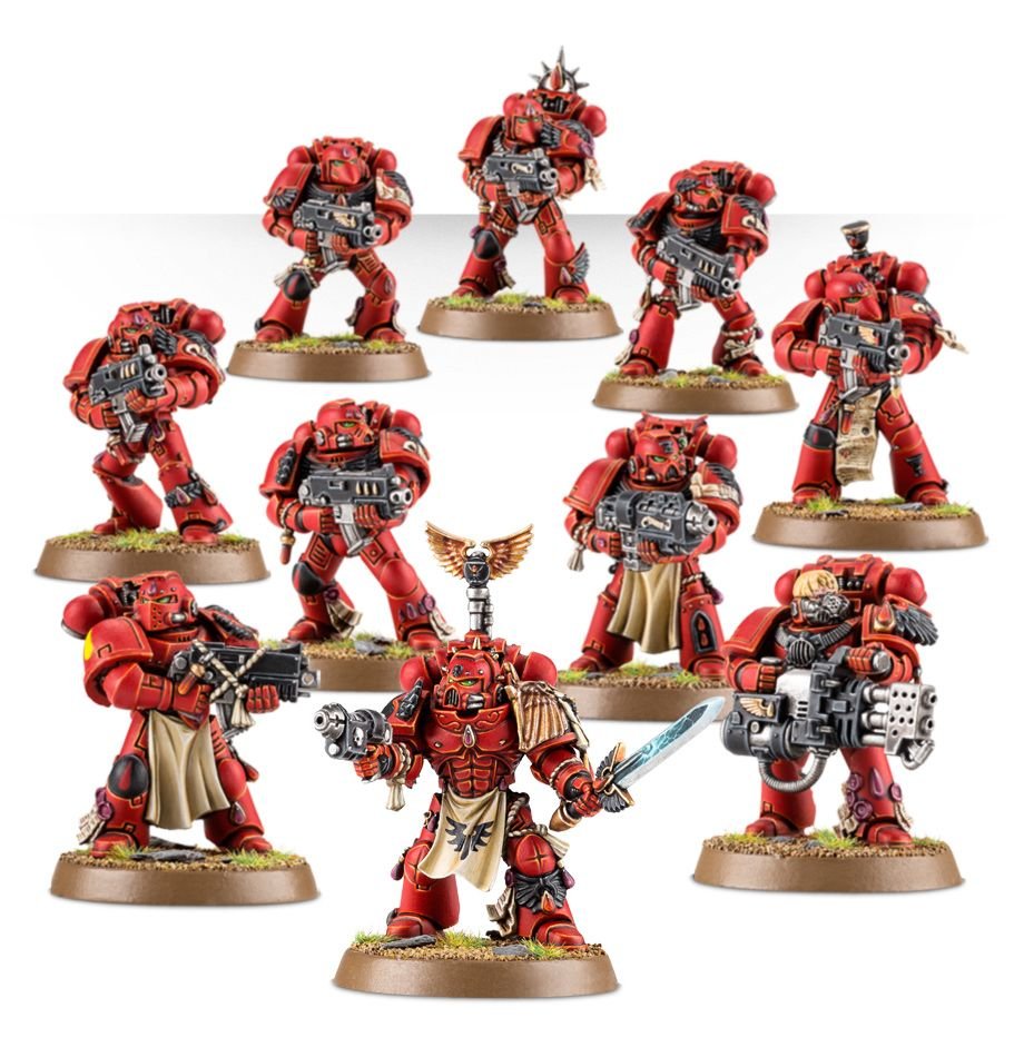 Warhammer 40K: Blood Angels - Tactical Squad