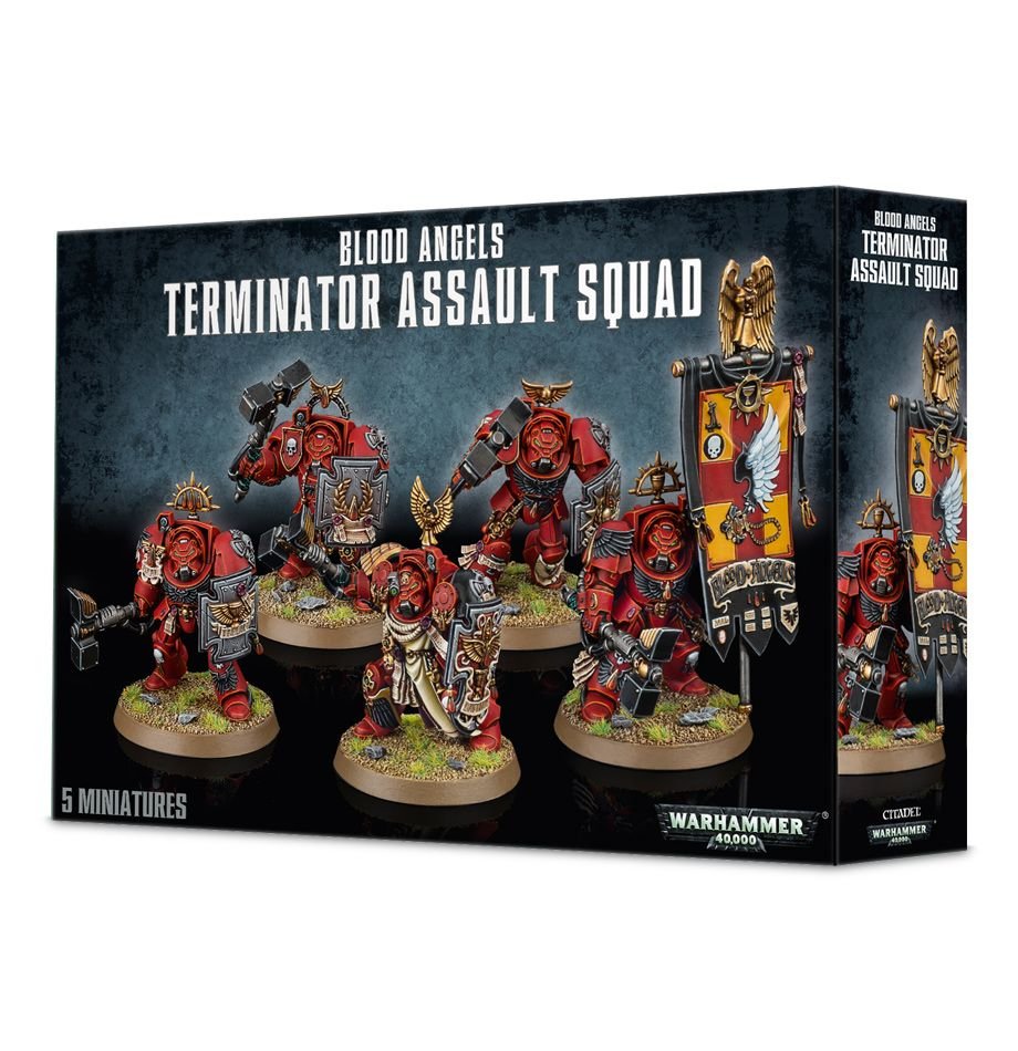 Warhammer 40K: Blood Angels - Terminator Assault Squad