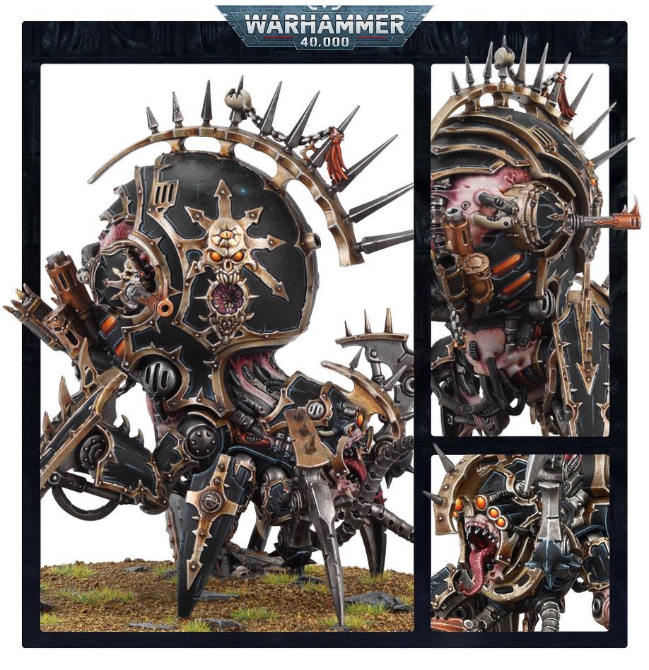 Warhammer 40K: Chaos Space Marines - Warpforged Venomcrawler & Obliterators