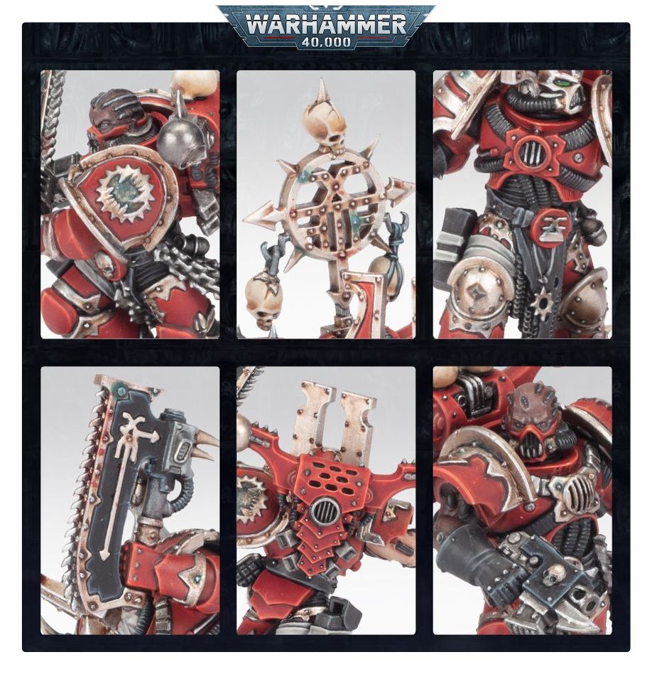 Games Workshop - Warhammer 40K - Khorne Berserkers - Golden Apple Comics