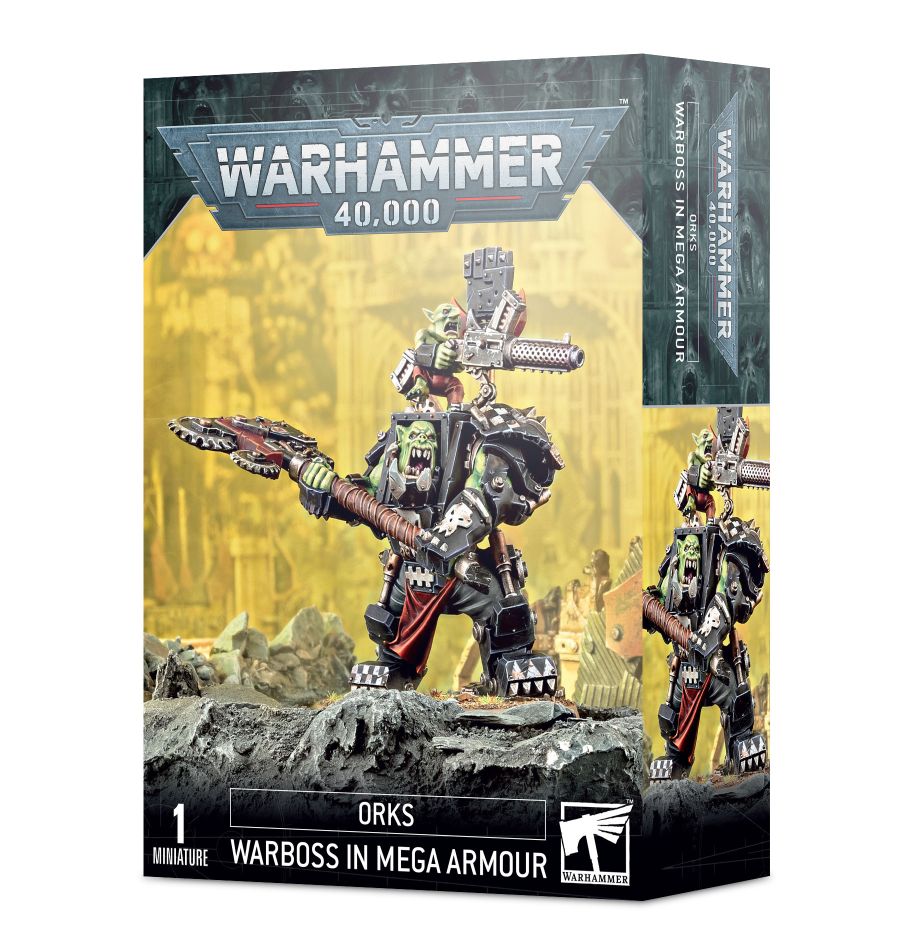 Warhammer 40K: Ork - Warboss in Mega Armour