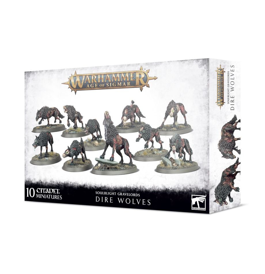 Warhammer: Soulblight Gravelords - Dire Wolves