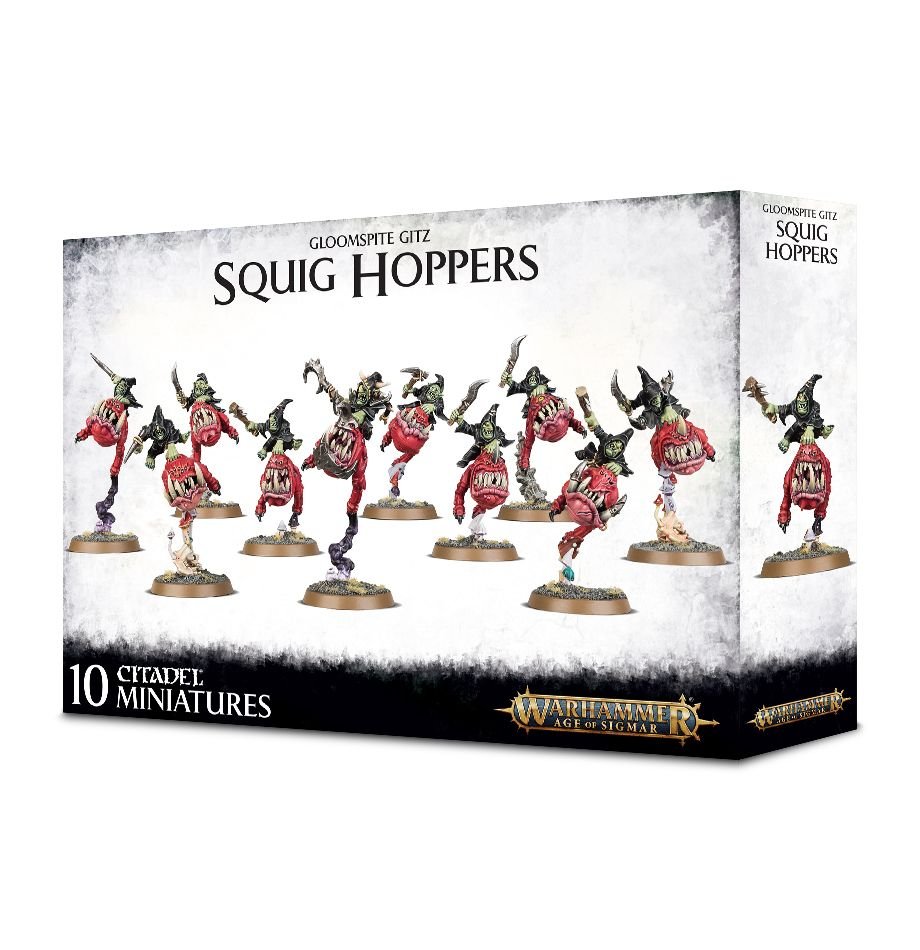 Warhammer: Gloomspite Gitz - Squig Hoppers