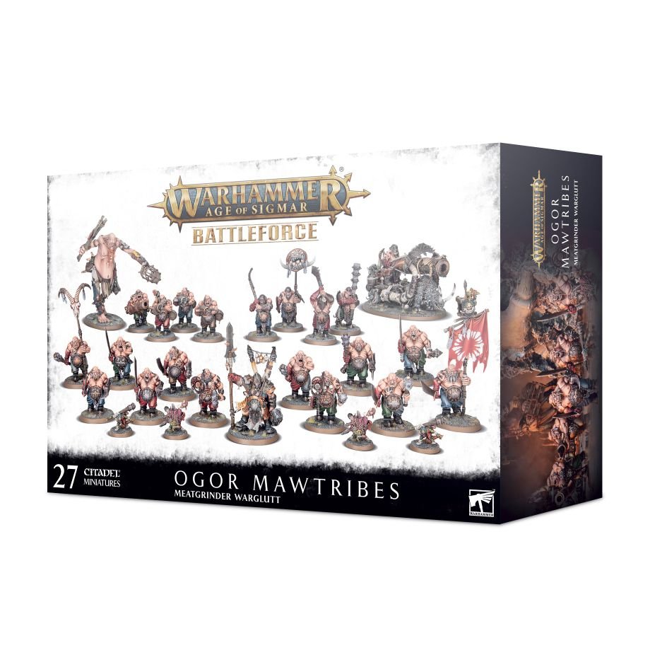 Warhammer: Ogor Mawtribes Battleforce – Meatgrinder Warglutt