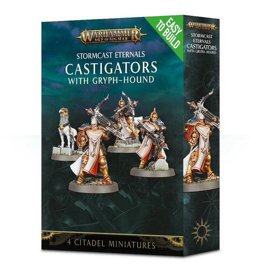 Warhammer: Stormcast Eternals - Castigators with Gryph-hound