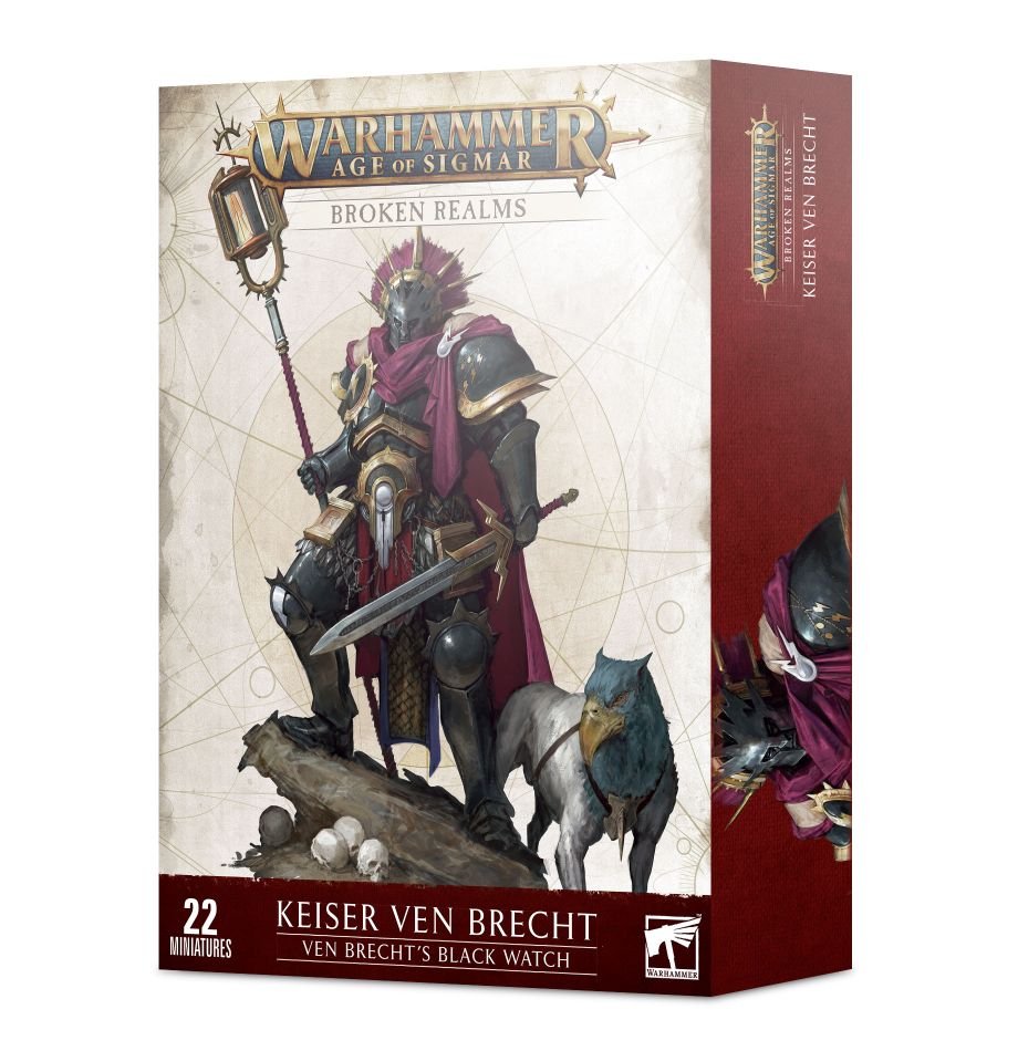 Warhammer: Broken Realms - Storm Cast Eternals - Keiser Ven Brecht & Ven Brecht's Black Watch