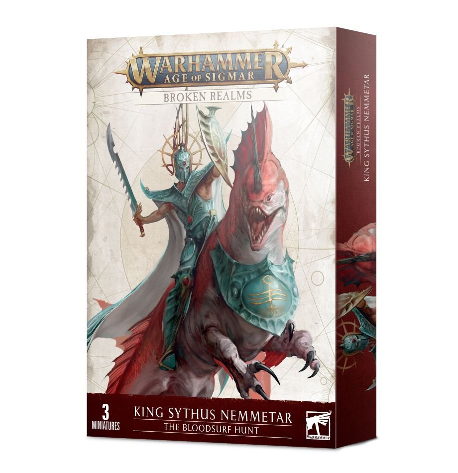 Warhammer: Broken Realms - Idoneth Deepkin King Sythus Nemmetar – The Bloodsurf Hunt