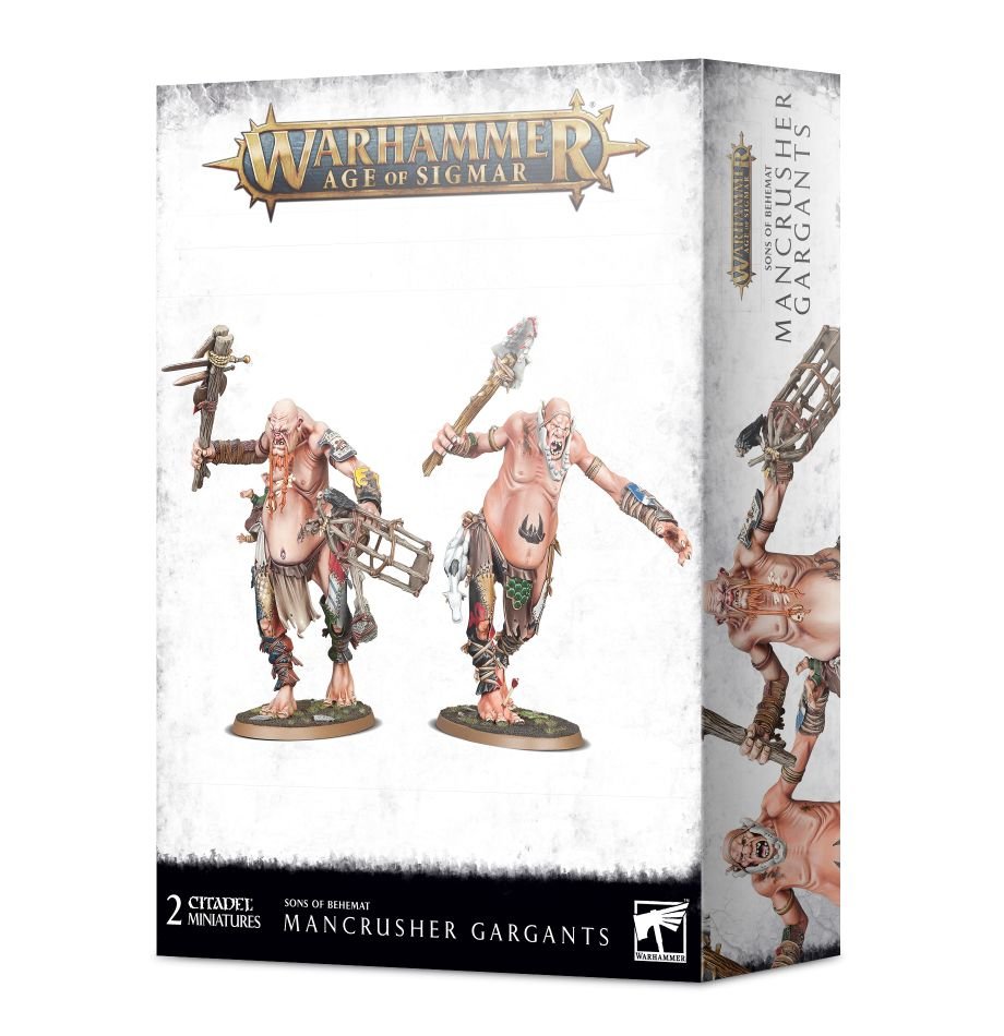 Warhammer: Sons of Behemat - Mancrusher Gargants