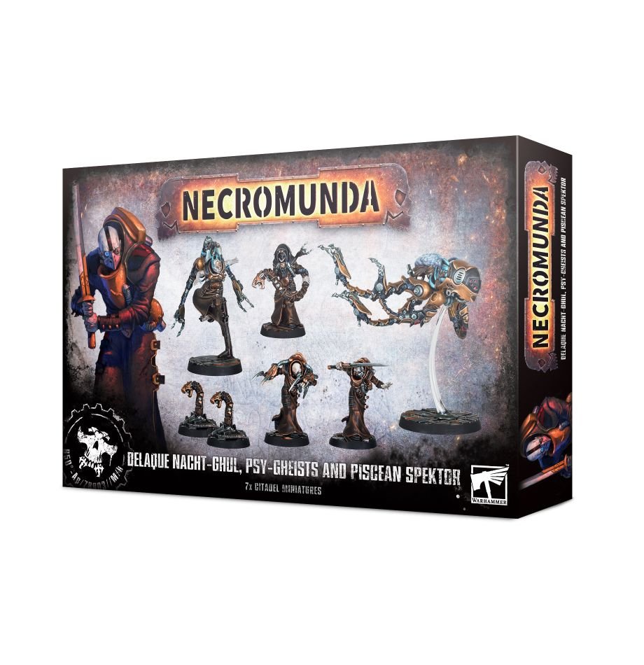 Necromunda: Delaque Nacht-Ghul, Psy-Gheists and Piscean Spektor - Golden Apple Comics