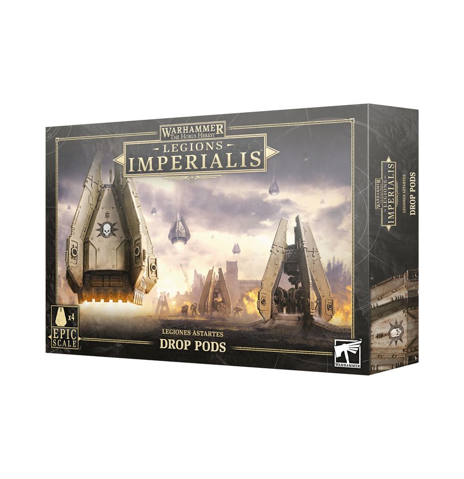 Warhammer Legions Imperialis: Legiones Astartes Drop Pods - Golden Apple Comics