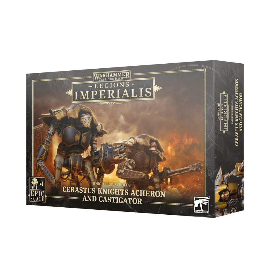 Warhammer Legions Imperialis: Cerastus Knights Acheron & Castigator