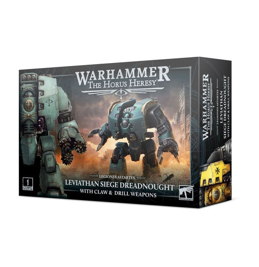 Warhammer: The Horus Heresy - Leviathan Siege Dreadnought with Claw & Drill Weapons